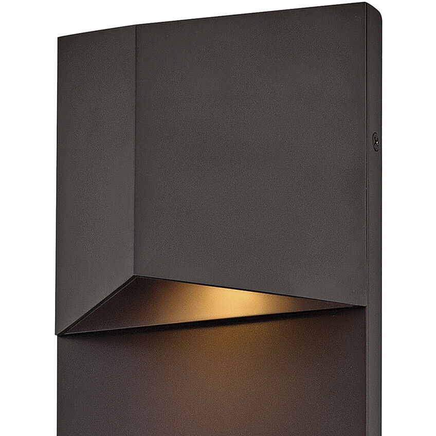 Treva 1 Light 12 inch Dark Oxidized Brass Outdoor Wall Mount Lantern