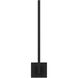 Lana LED 24 inch Sand Black Wall Sconce
