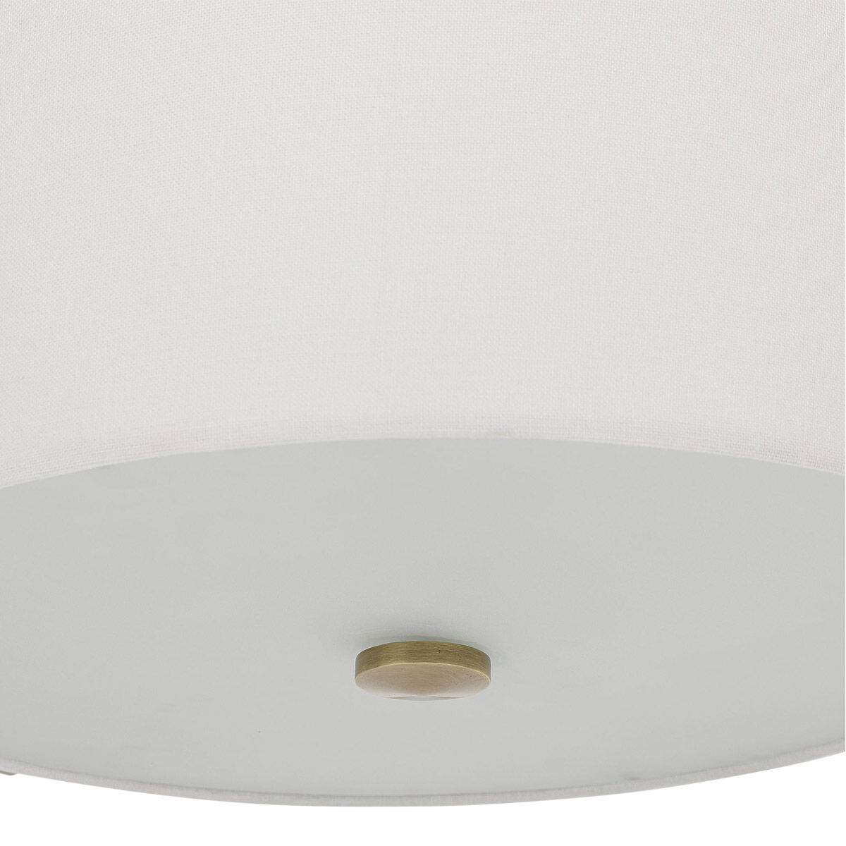 Colfax 3 Light 21 inch Antique Brass Semi Flush Mount Ceiling Light