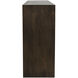 Nelson 60 X 14 inch Ebony Walnut and White Console in Ebony with White