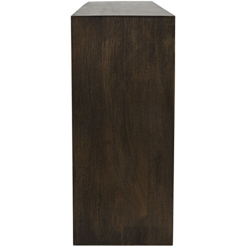 Nelson 60 X 14 inch Ebony Walnut and White Console in Ebony with White