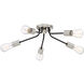 Latitude 5 Light 28 inch Earth Black Flush Mount Ceiling Light