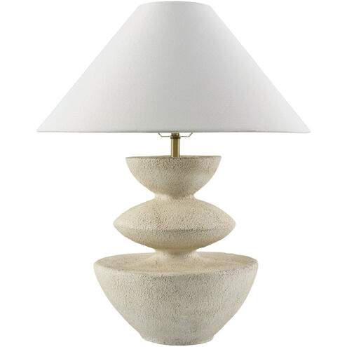 Ostia 23 inch 150 watt Painted Accent Table Lamp Portable Light