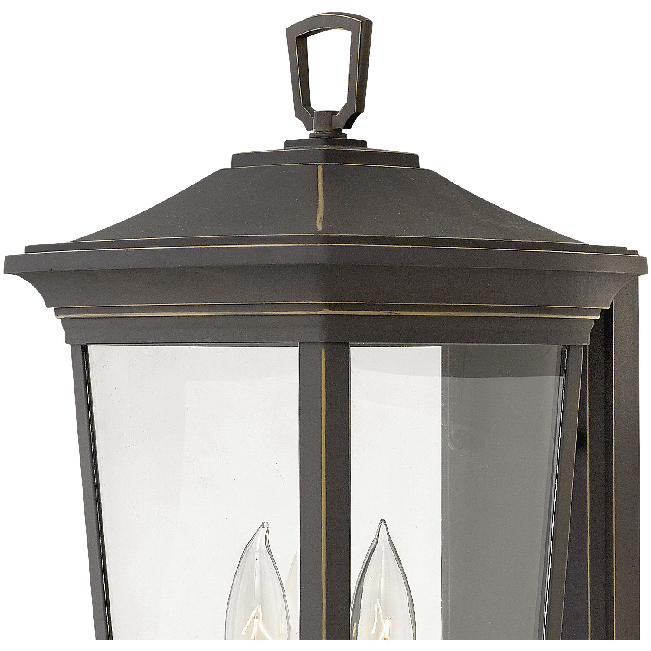 Bromley Outdoor Wall Mount Lantern in Oil Rubbed Bronze, Non-LED, Medium