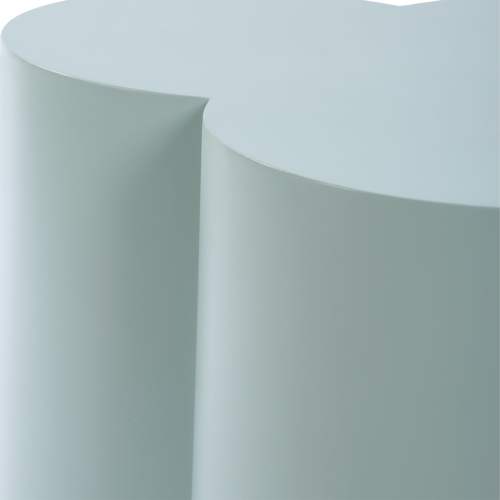 Beven 17.75 X 16 inch Light Blue Outdoor Accent Table