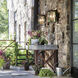 Walker Outdoor Wall Mount Lantern in Buckeye Bronze, Non-LED, Large