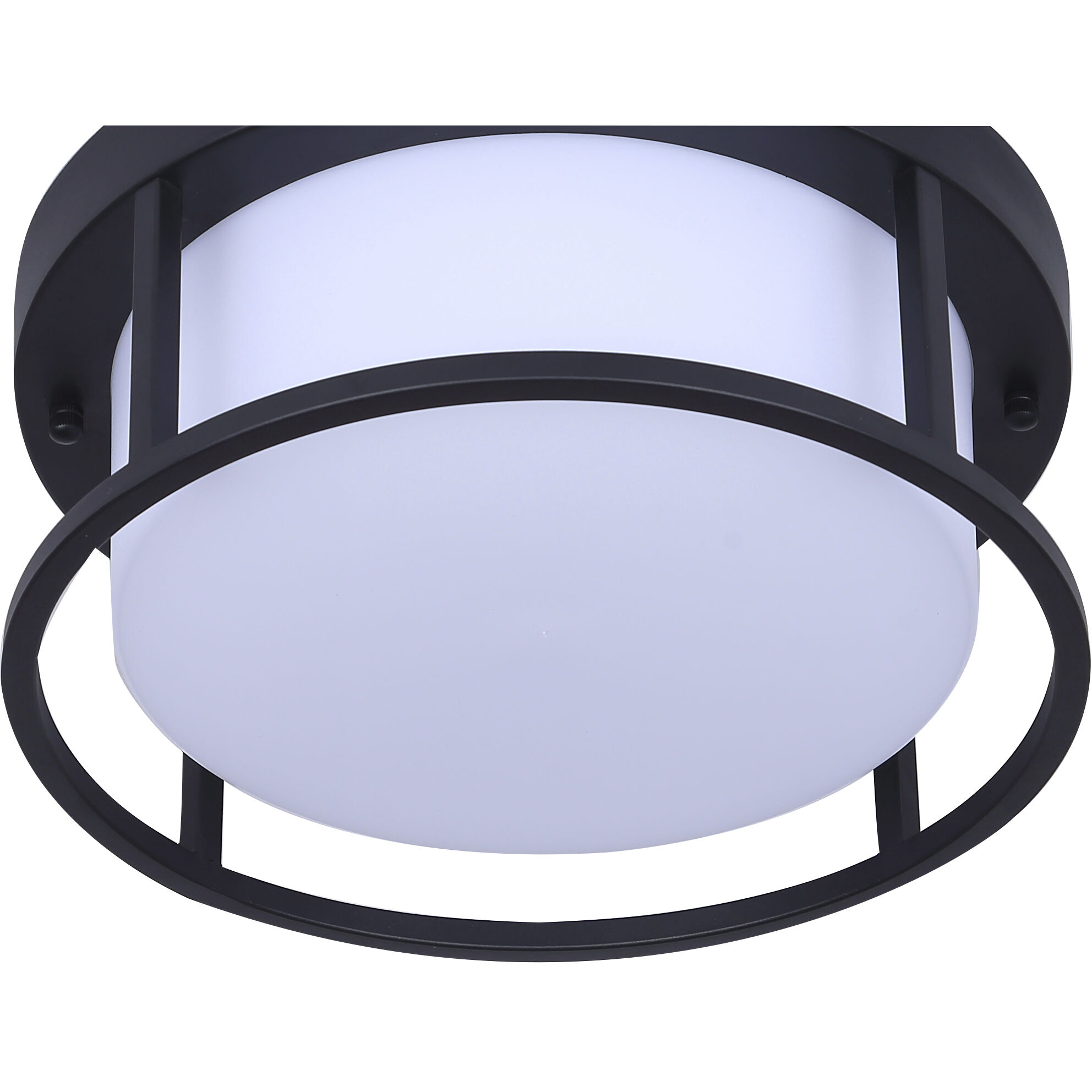 Vero LED 12 inch Black Outdoor Ceiling Lantern