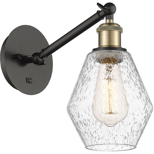 Ballston Cindyrella 1 Light 6 inch Black Antique Brass Sconce Wall Light