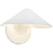 Alora Mood Ashford 1 Light 8.75 inch Antique White Wall Sconce Wall Light