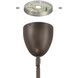 Fiorello 9 Light 54 inch Forged Bronze Linear Chandelier Ceiling Light