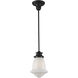 Schoolhouse 1 Light 8 inch Oil Rubbed Bronze Mini Pendant Ceiling Light