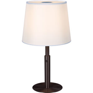 Bambi 18 inch 9.00 watt Deep Taupe Table Lamp Portable Light