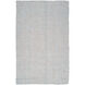 Jute Woven 66 X 42 inch Light Gray Rugs, Jute