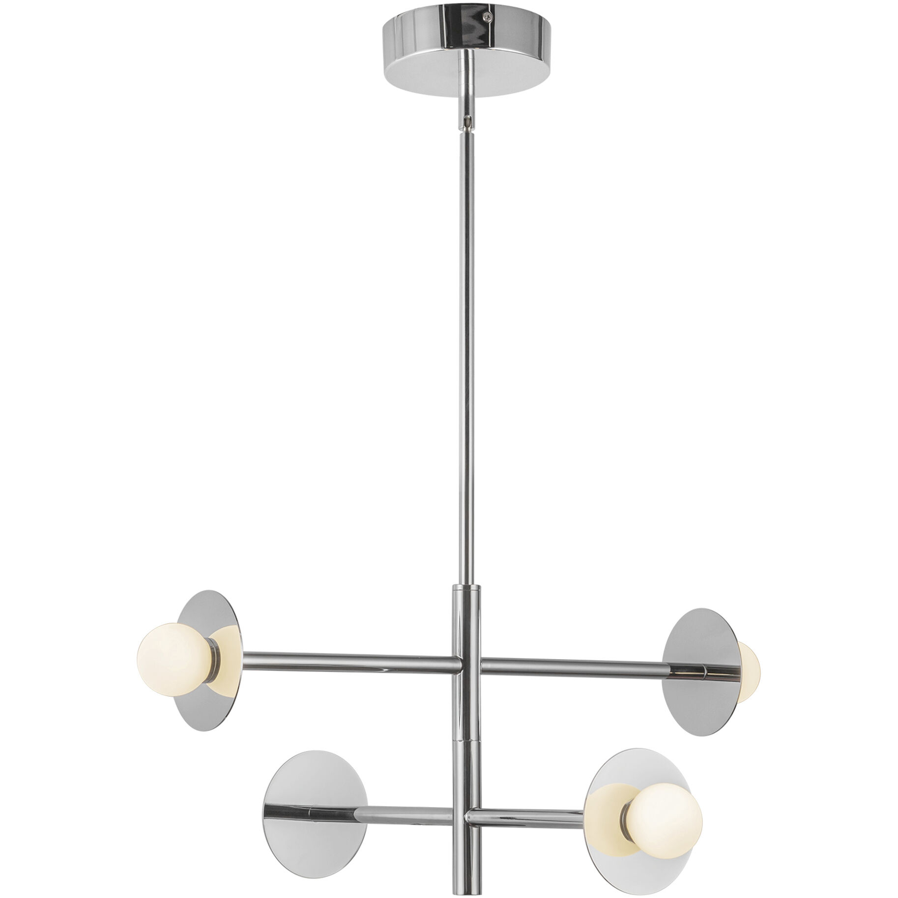 Elixir LED 22.13 inch Chrome Chandelier Ceiling Light