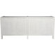 Hampton White Wash Dresser, 6 Drawer