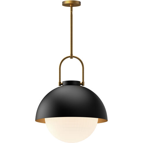 Alora Mood Harper 1 Light 15.75 inch Matte Black Pendant Ceiling Light
