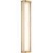 Aislynn LED Aged Gold Brass Wall Sconce Wall Light