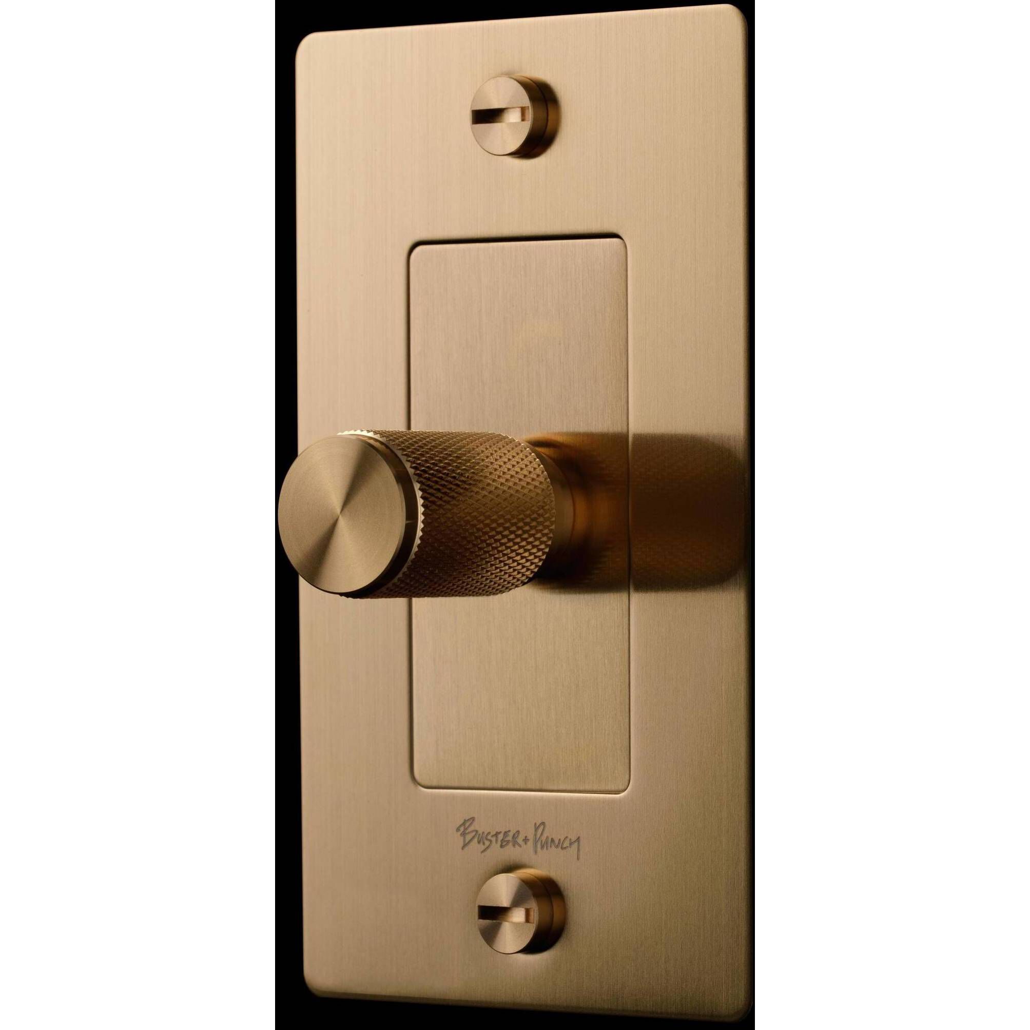 1G 100-120 Smoked Bronze Dimmer Switch, LED