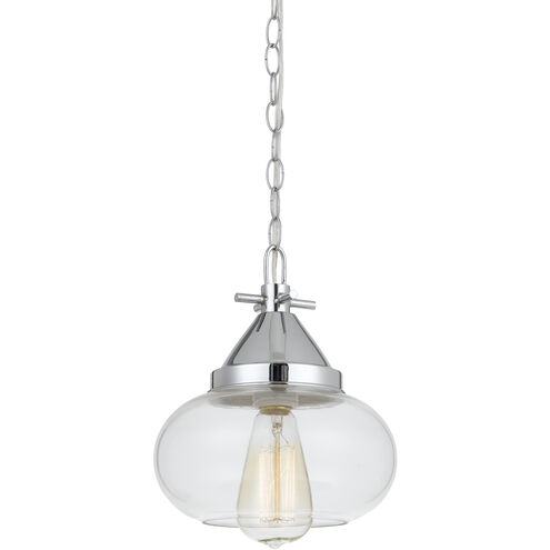 Maywood 1 Light 8 inch Chrome Pendant Ceiling Light