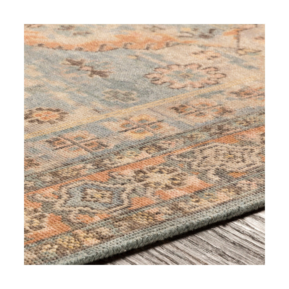 Cappadocia 36 X 24 inch Sky Blue Rug in 2 x 3, Rectangle