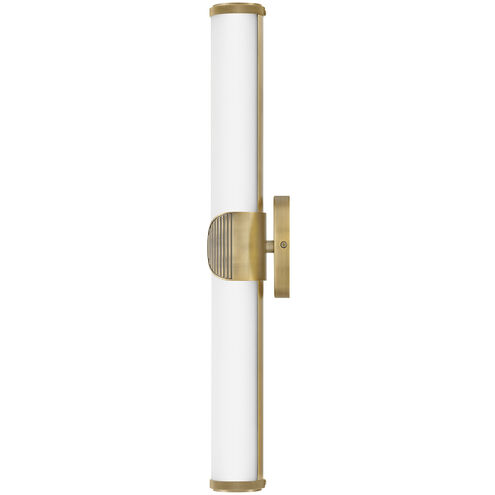 Femi LED 22.25 inch Lacquered Brass Bath Light Wall Light