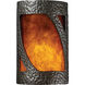 Ambiance 1 Light 7.75 inch Hammered Pewter ADA Wall Sconce Wall Light