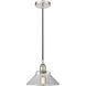 Edison Orwell 1 Light 8 inch Polished Nickel Mini Pendant Ceiling Light