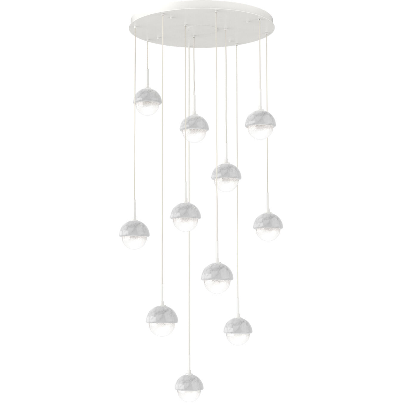 Cabochon 11 Light 33.80 inch Pendant