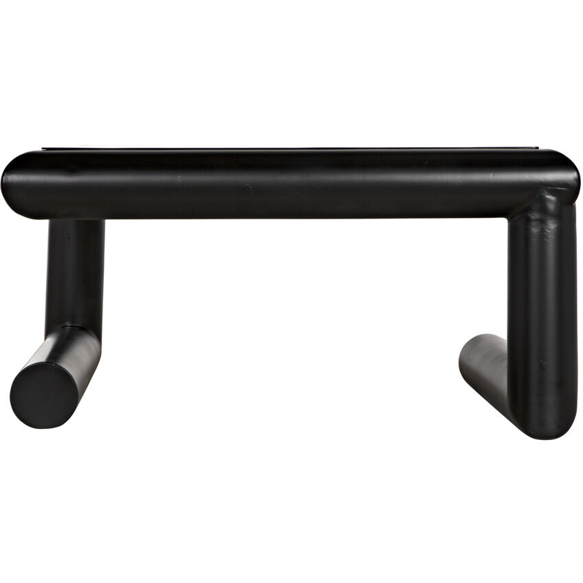 Emerson 36 X 36 inch Matte Black Coffee Table
