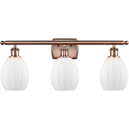 Ballston Eaton LED 26 inch Antique Copper Bath Vanity Light Wall Light, Ballston