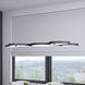 Capella 31.5 inch Black Chandelier Ceiling Light