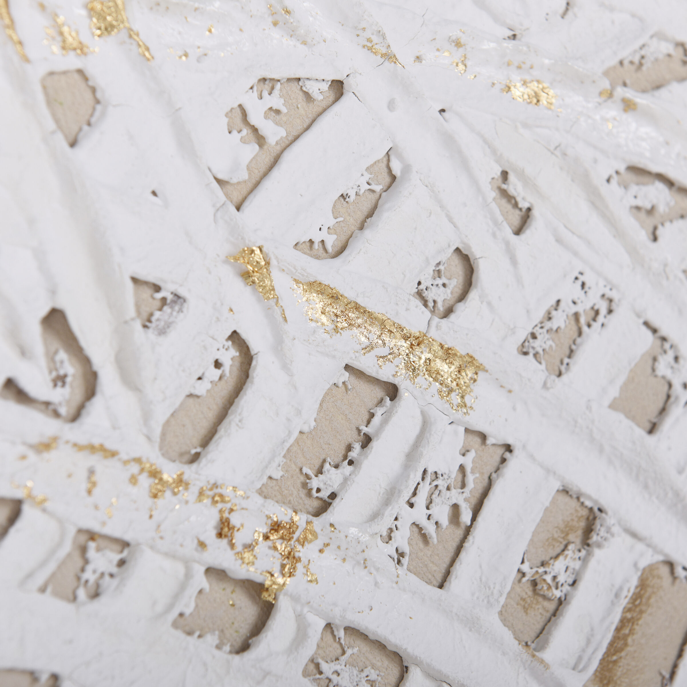 Palm Leaves Cream Wall Art