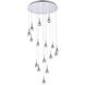 Amherst 16 Light 36 inch Chrome Chandelier Ceiling Light