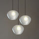 Bloom LED 20 inch Black Nickel Pendant Ceiling Light