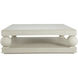 Bronte 54 X 54 inch Antique Brushed White Coffee Table