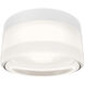 Balto II LED 5.38 inch White Outdoor Flush Mount, dweLED