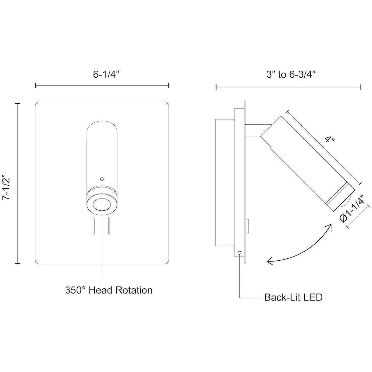 Dorchester Wall Sconce Wall Light in White