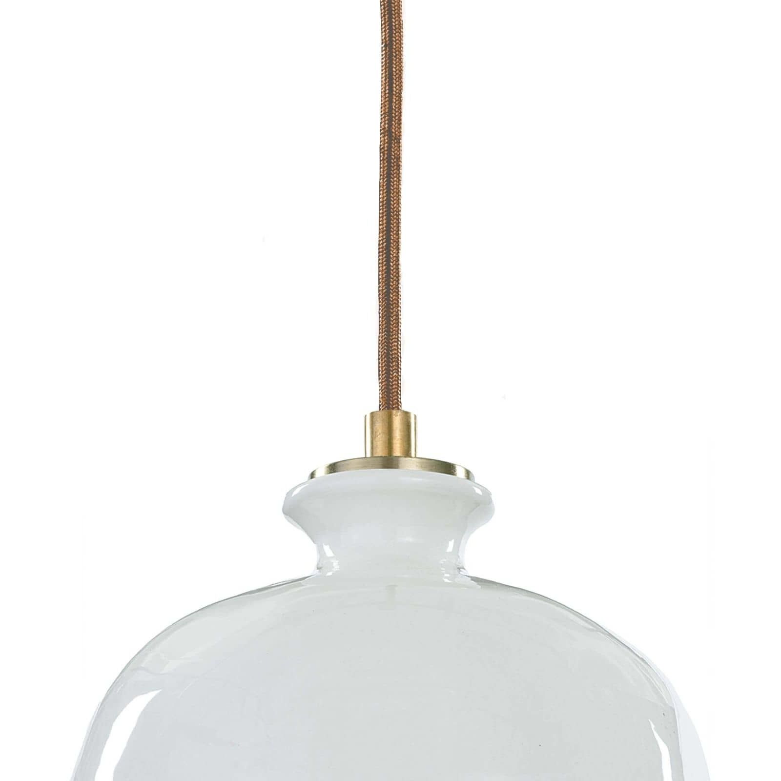 Bianca 1 Light 8 inch White Pendant Ceiling Light