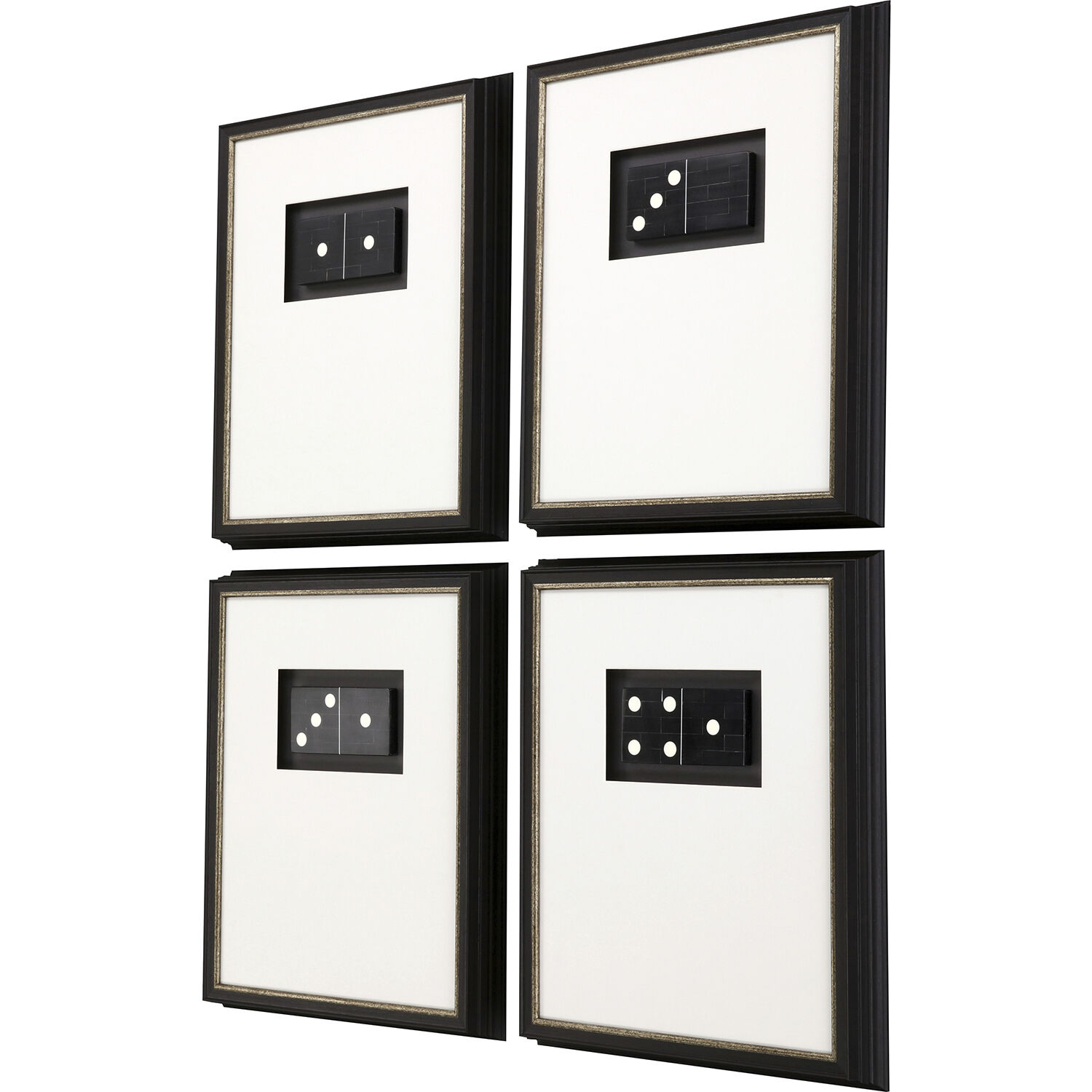 Entertainment Black and Neutral and White Framed Art