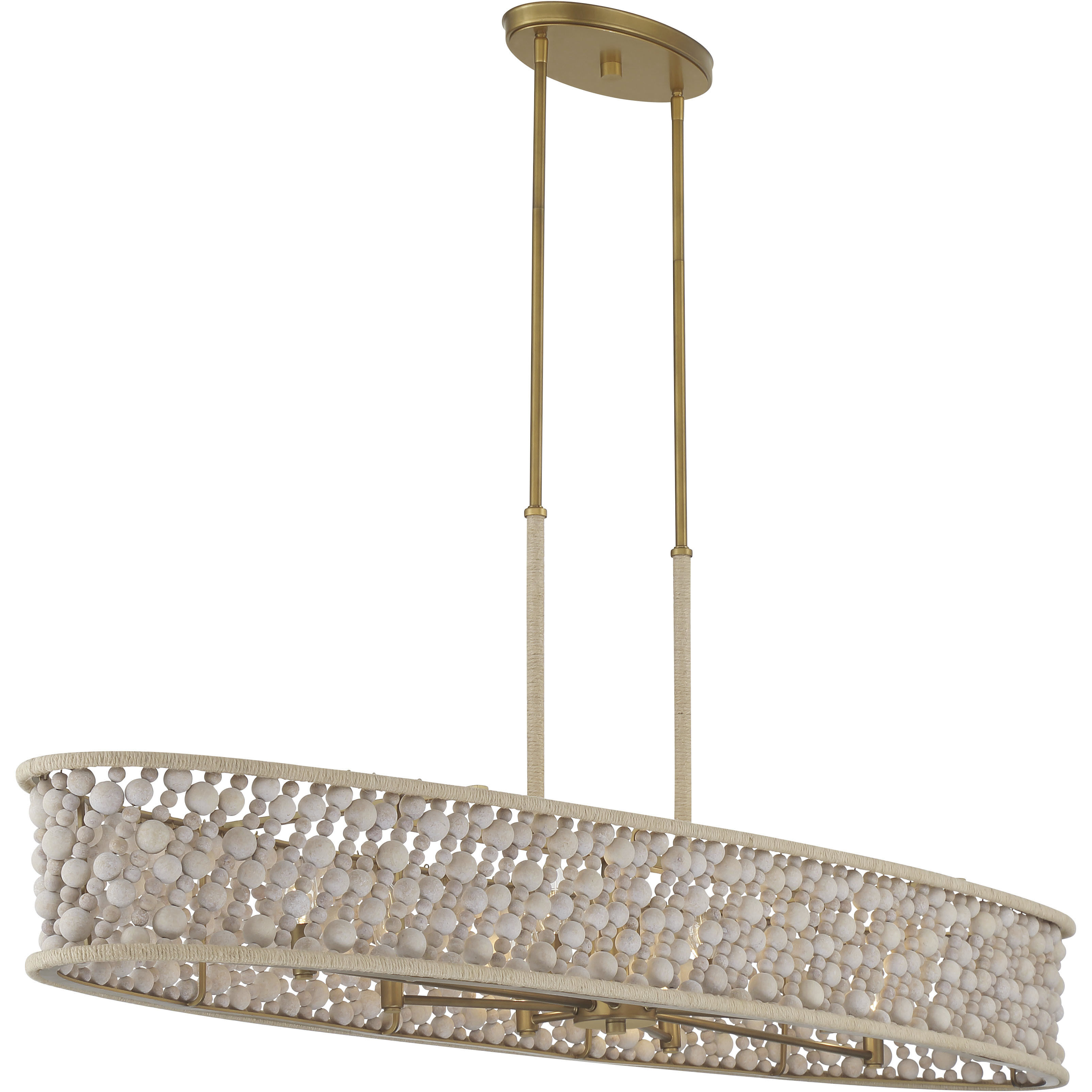 Horsmore Island Light Ceiling Light in Legacy Brass