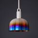 Forked LED 9.84 inch Burnt Steel Pendant Ceiling Light