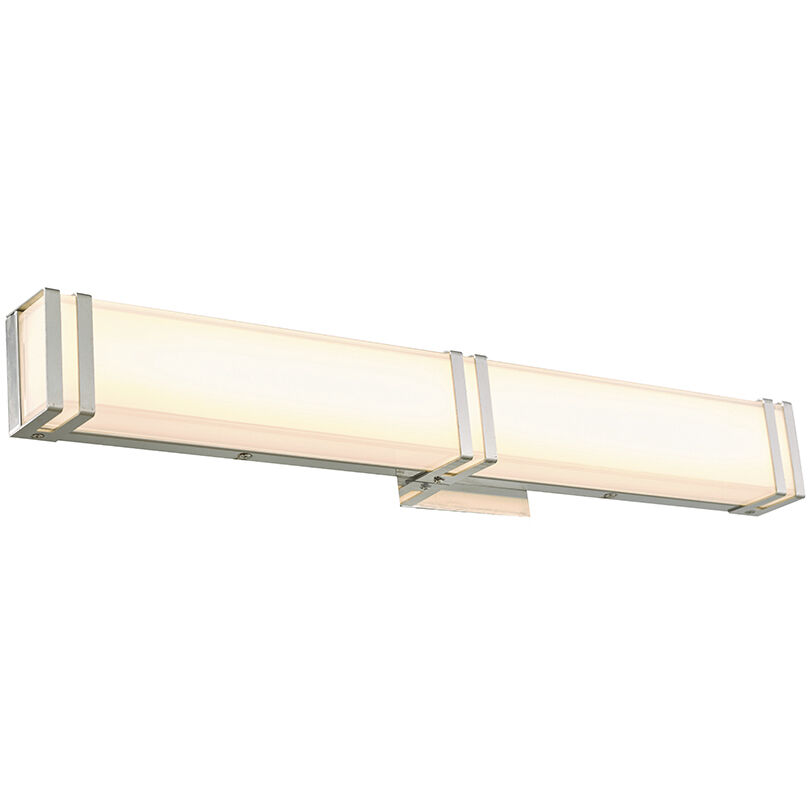 Cosmo LED 24 inch Chrome Bath Vanity Light Wall Light