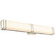 Cosmo LED 24 inch Chrome Bath Vanity Light Wall Light