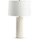 Dixon 26 inch 150.00 watt Off-White Matte Table Lamp Portable Light