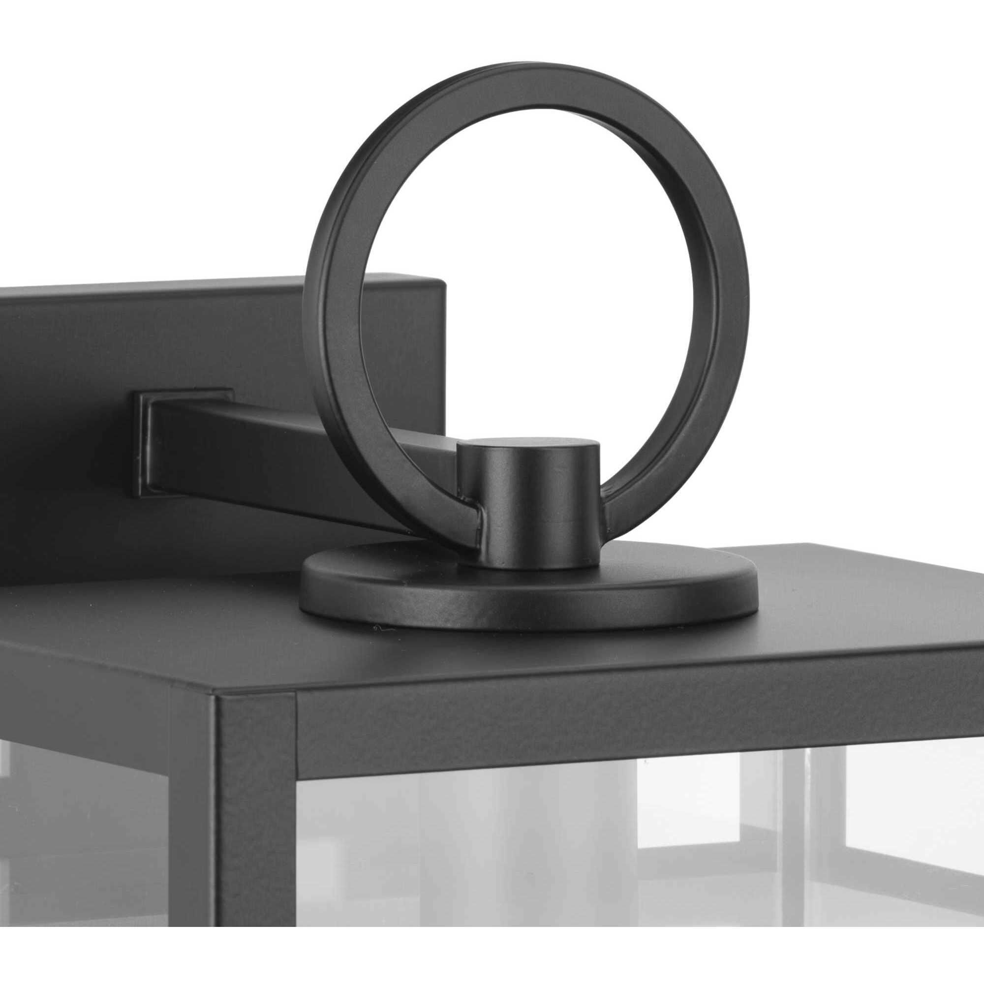 Parrish 1 Light 18 inch Matte Black Outdoor Wall Lantern