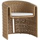 Iggy Pearl and Tan Outdoor Chair