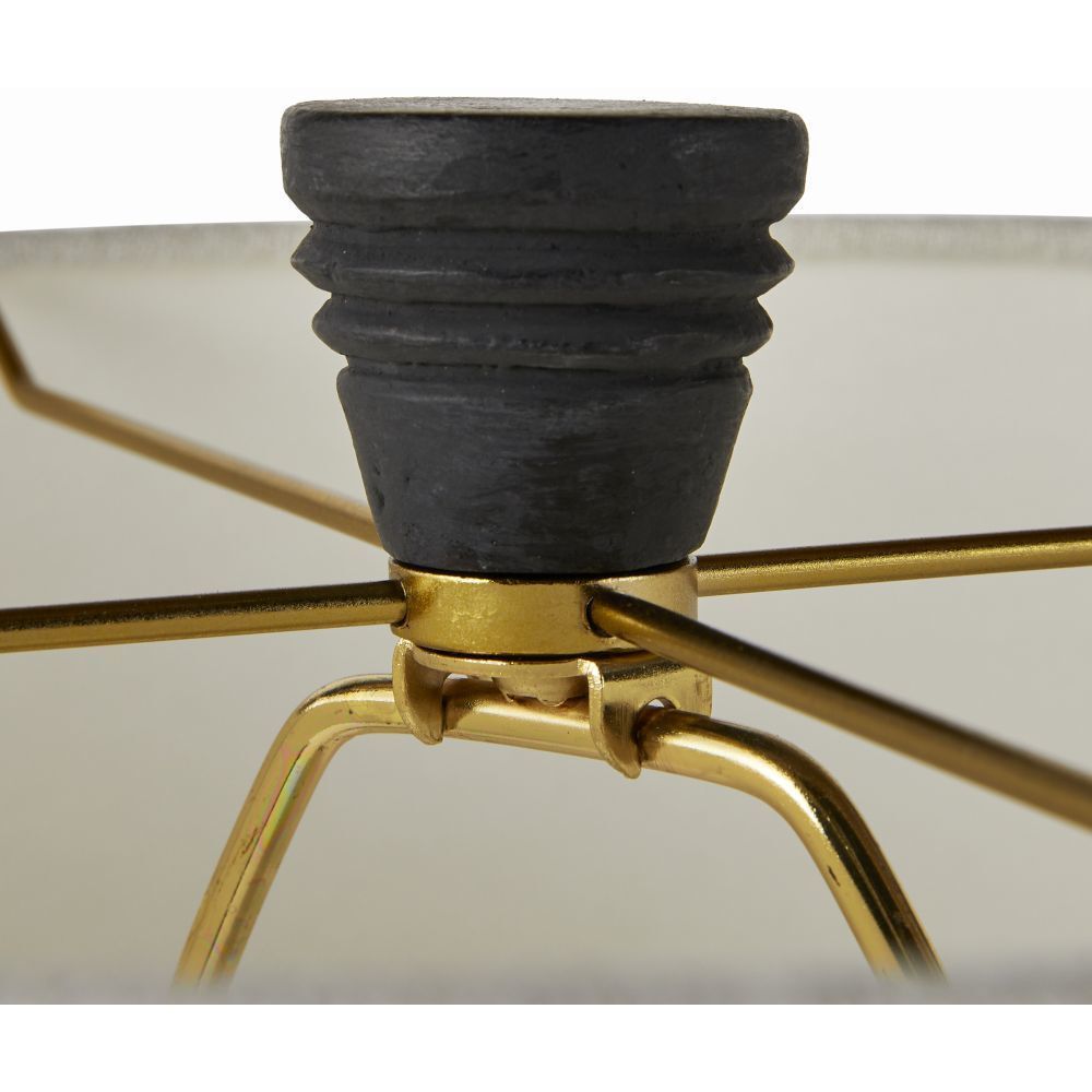 Django 60.00 watt Matte Charcoal Table Lamp Portable Light