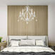 Caterina 5 Light 24 inch Antique White with Clear Crystals Chandelier Ceiling Light