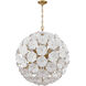 Esme 12 Light 28 inch Aged Brass Chandelier Ceiling Light