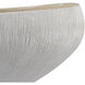 Greer 12 X 6.5 inch Bowl in Beige